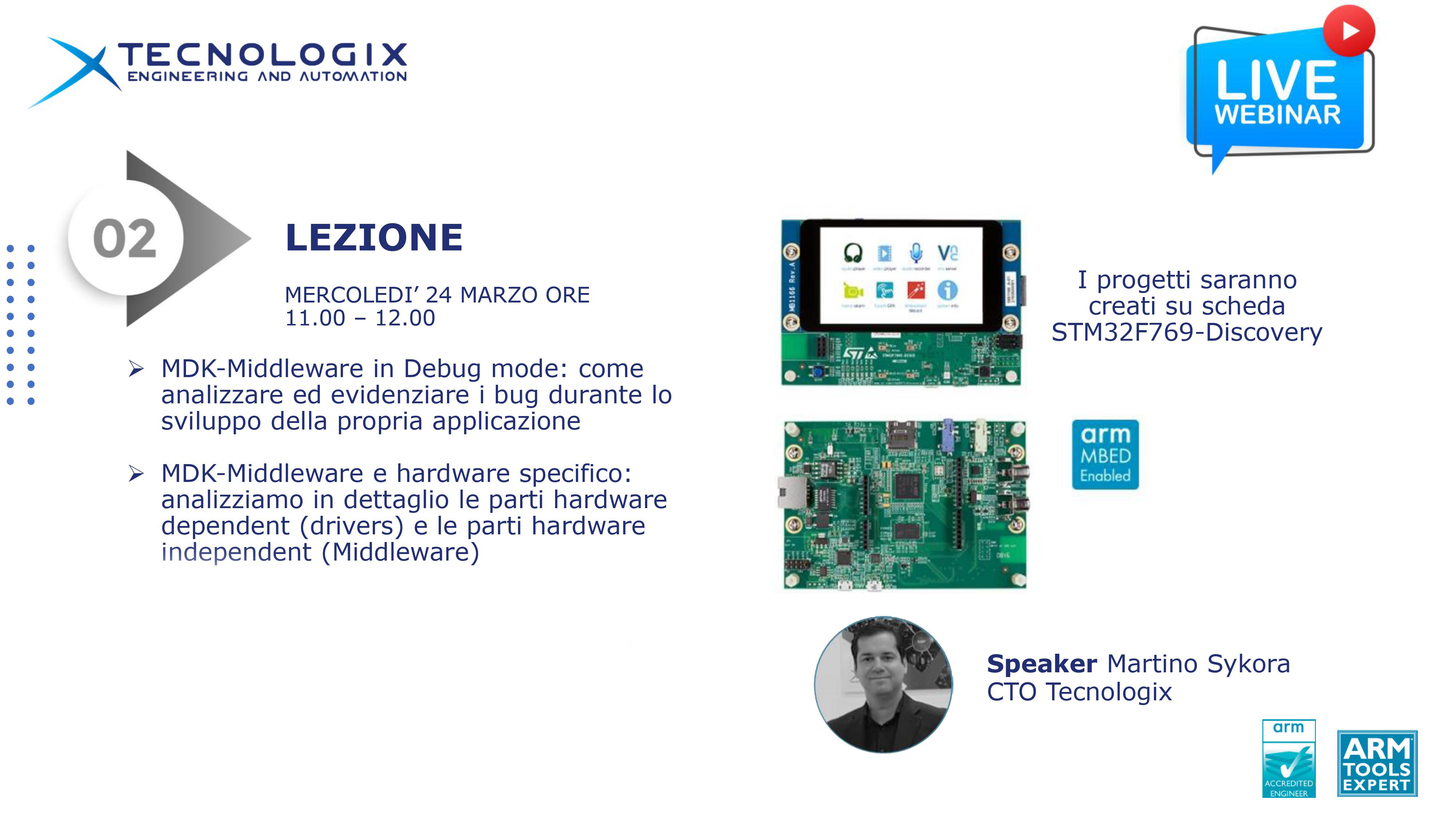 Introduzione a MDK-Middleware