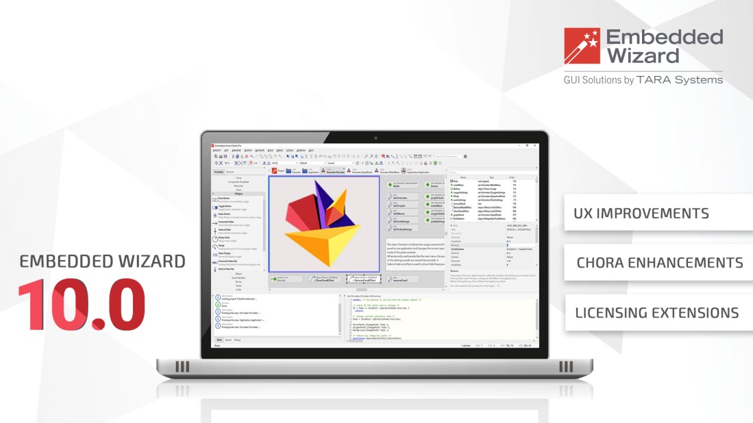 Embedded Wizard rilascia l'ultima versione della GUI 