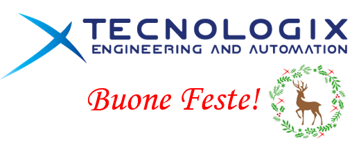 Tecnologix augura Buone Feste - We wish you a Merry Christmas and a Happy New Year!
