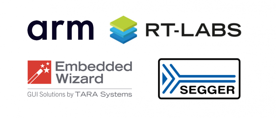 Ultime novità di Arm, Embedded Wizard, RT-Labs e SEGGER