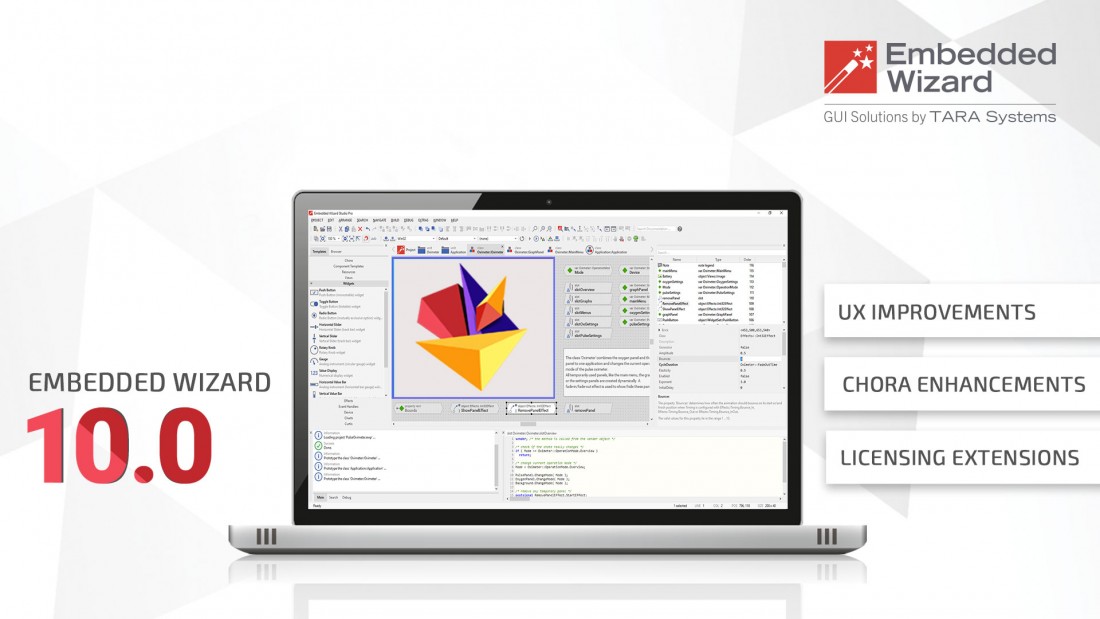 Embedded Wizard rilascia l'ultima versione della GUI 