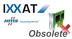 IMPORTANTE - HMS comunica l'obsolescenza di una serie di prodotti a marchio IXXAT