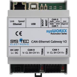 Systec CAN-Ethernet Gateway V2