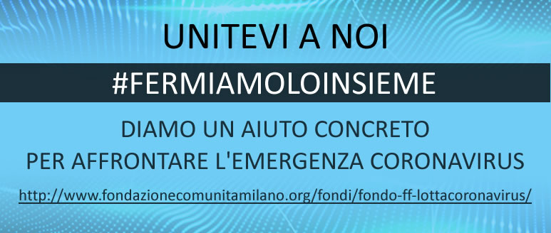 Sostieni l’emergenza COVID-19