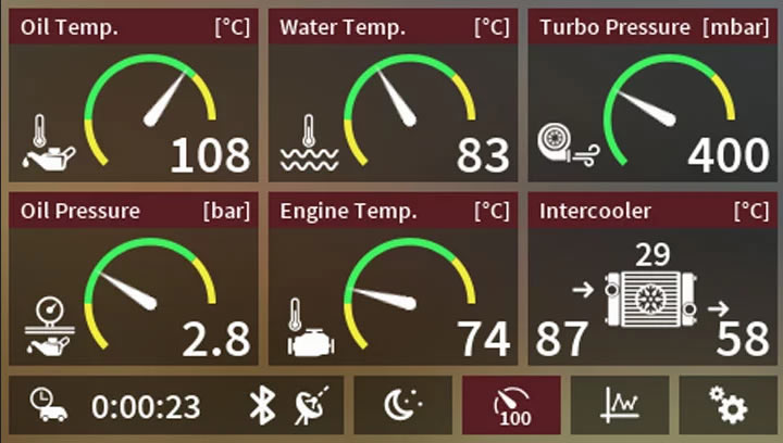 GUI Demo: Vehicle Data Logger