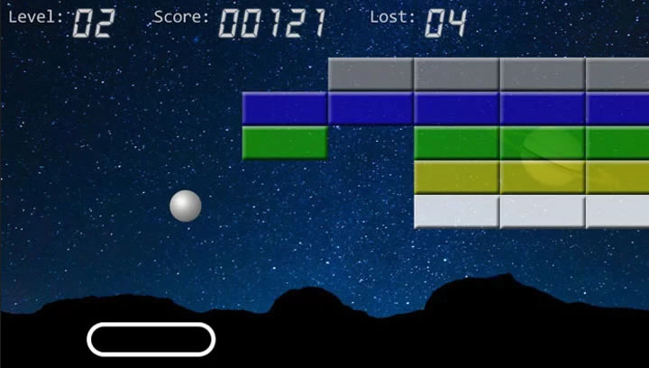 GUI Demo: Brick Game