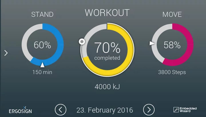 GUI Demo: Fitness Tracker