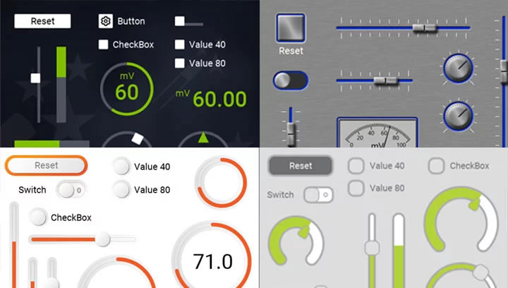 GUI Demo: Widgets