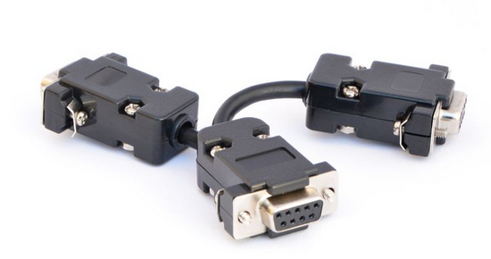 DB9 y splitter cable